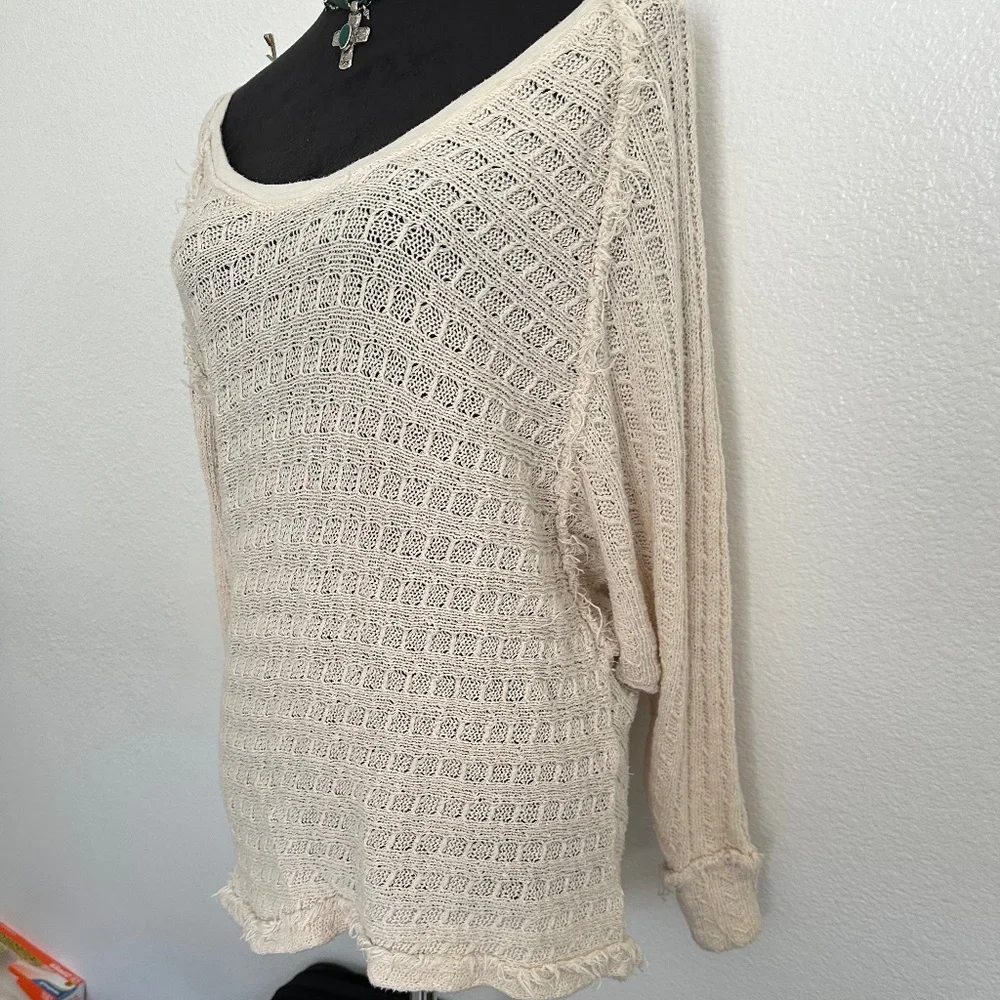 Free People  Thiens Hacci knit top